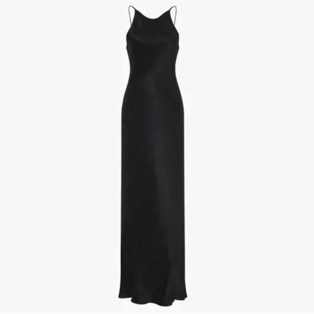 Commense Solid Backless Long Dress (new with tag)